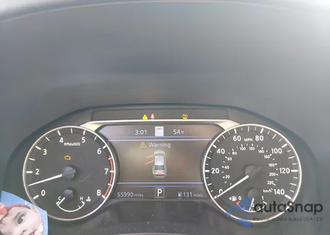 2021 Nissan Altima Platinum Intelligent Awd from USA, damaged, VIN 1N4BL4FW4MN355514